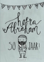 Productafbeelding Wenskaart hoera abraham 50 jaar