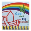 Productafbeelding Wandbord God doet wat hij beloofd 22x22cm