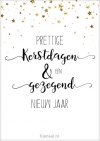 Productafbeelding Kaart kerst Prettige kerstdagen