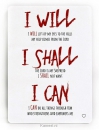 Productafbeelding I Will, I Shal, I Can