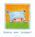 Productafbeelding Dubbele kaart 12x12 hoera een jongen