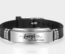 Productafbeelding Siliconen armband laugh