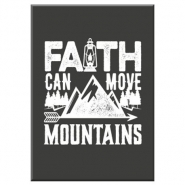 Productafbeelding Creditcard faith can move mountains