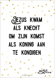 Productafbeelding Jezus kwam als knecht