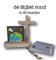 Productafbeelding De bijbel rond in 40 kaartjes