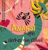 Productafbeelding Anansi de spin - sterker dan olifant